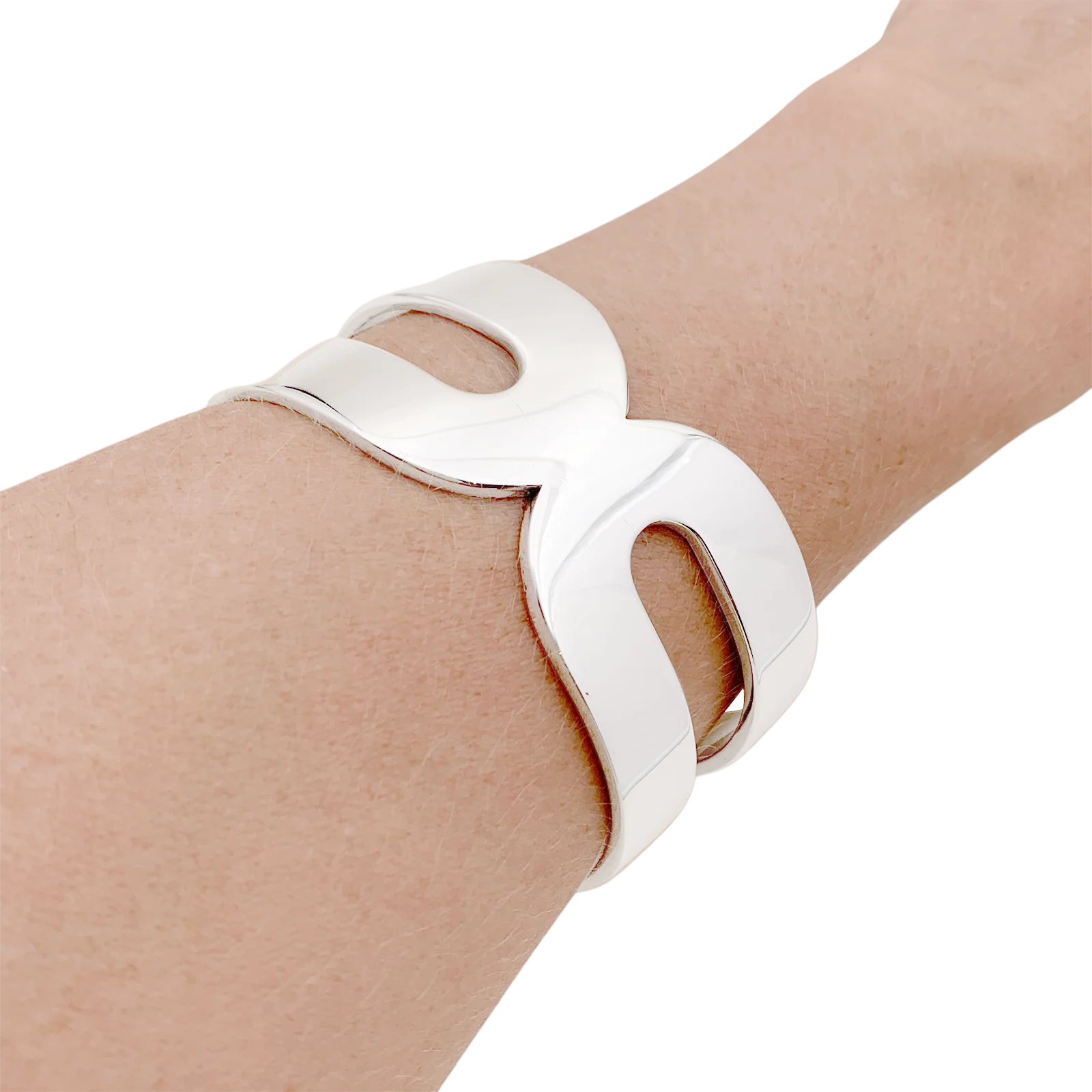 Bracelet Dinh Van, "Maillon XL", argent. - Image 5