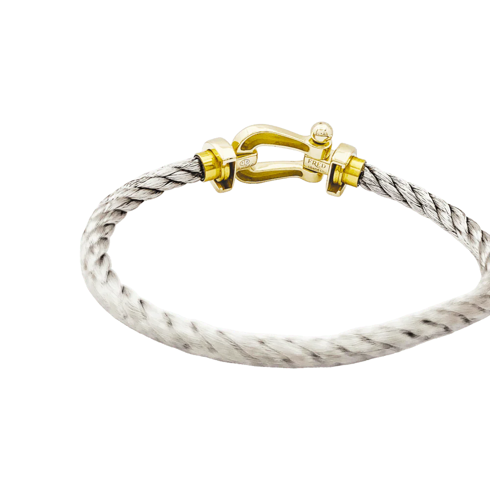 Bracelet Fred, "Force 10", or jaune. - Image 4