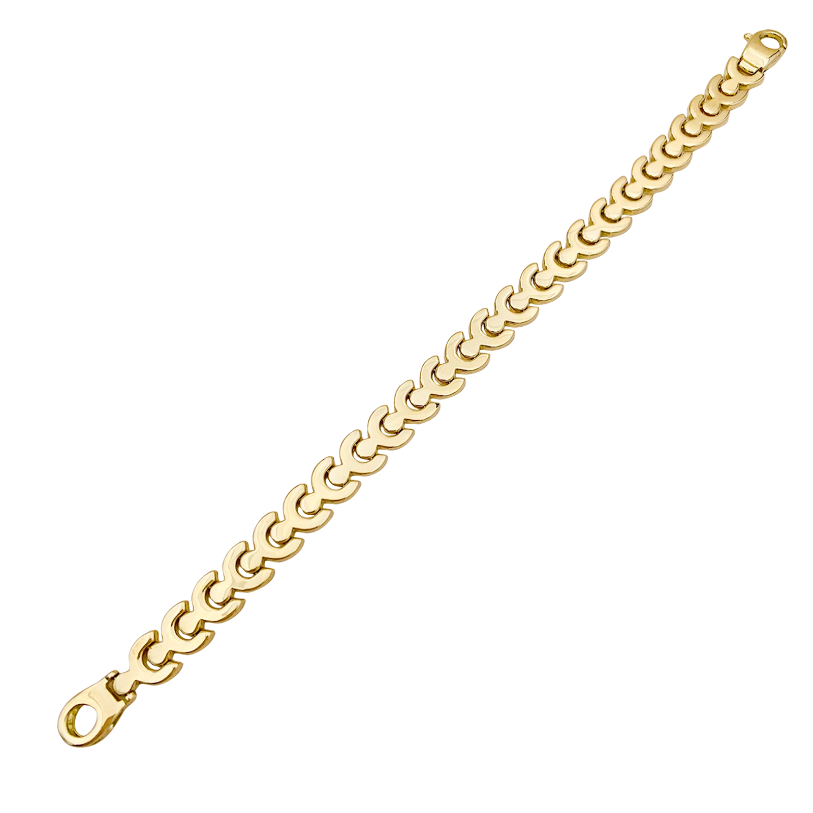 Bracelet FRED, or jaune.
