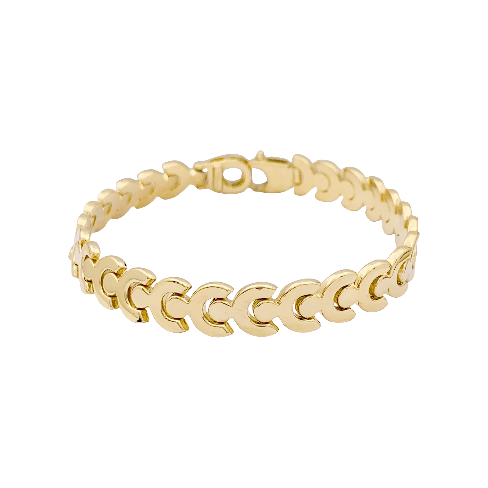 Bracelet FRED, or jaune. - Image 2
