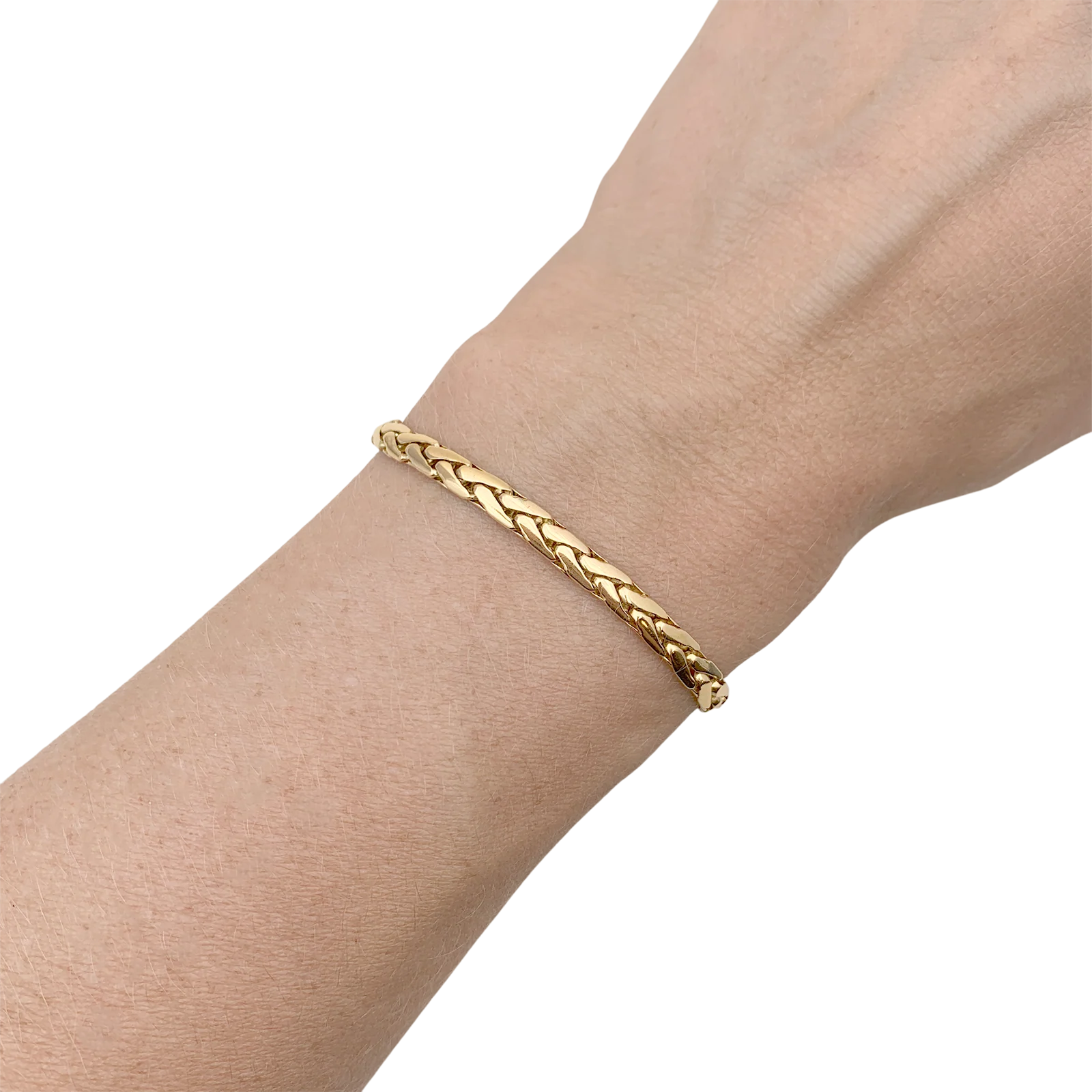 Bracelet vintage Cartier or jaune. - Image 4