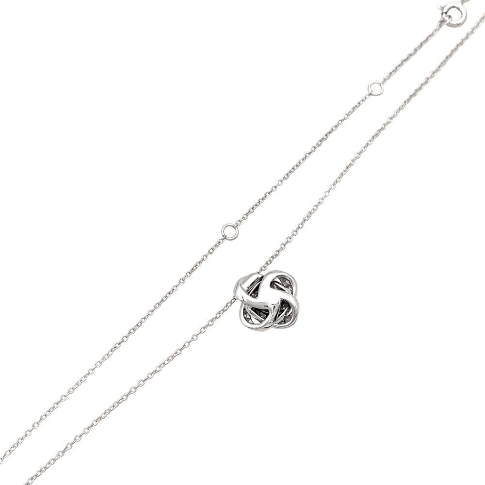 Collier Boucheron, « Ava Pivoine », or blanc, diamants. - Image 4