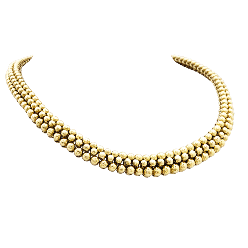 Collier Boucheron, "Grains de Raisin", or jaune. - Image 2