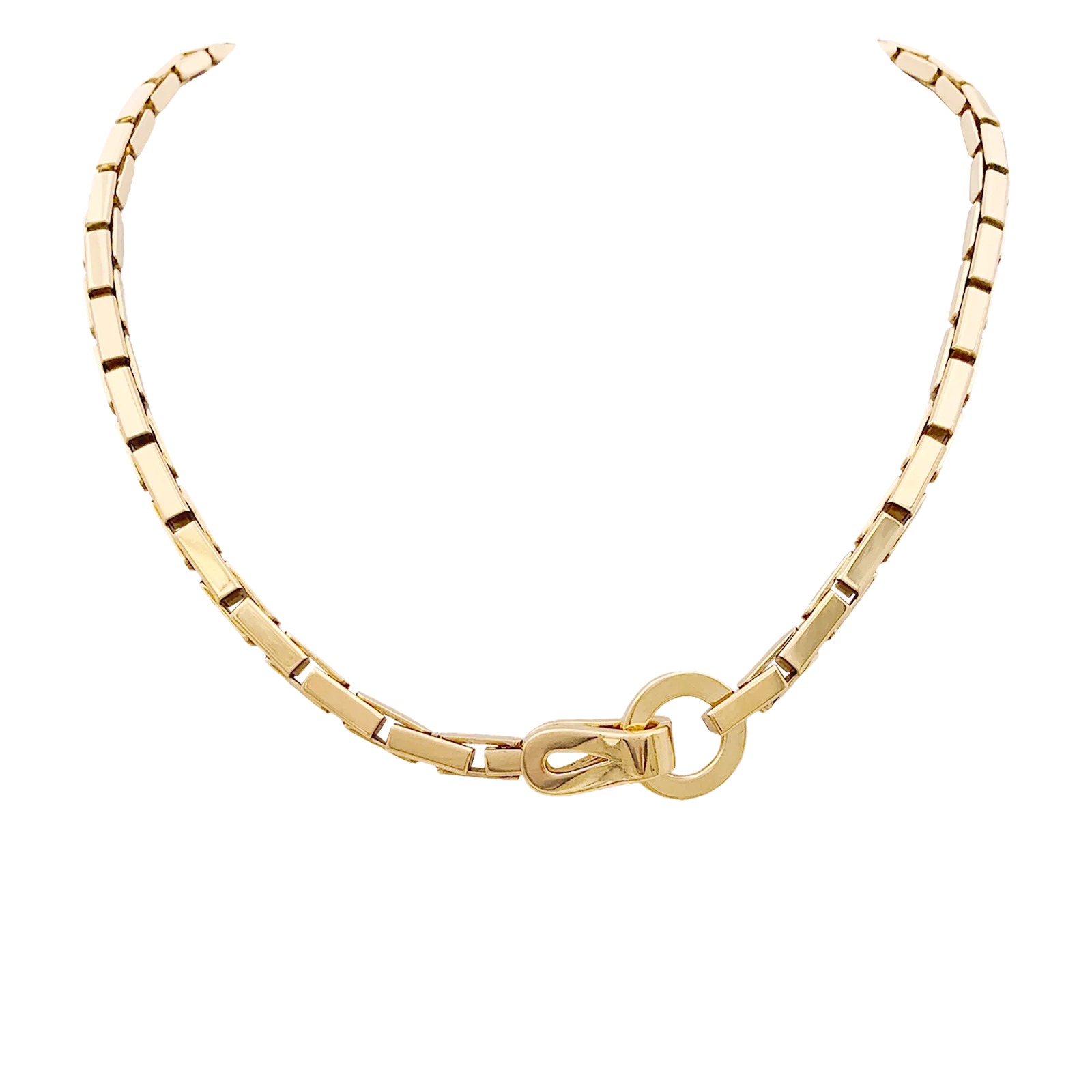Collier Cartier, "Agrafe", or jaune. - Image 3