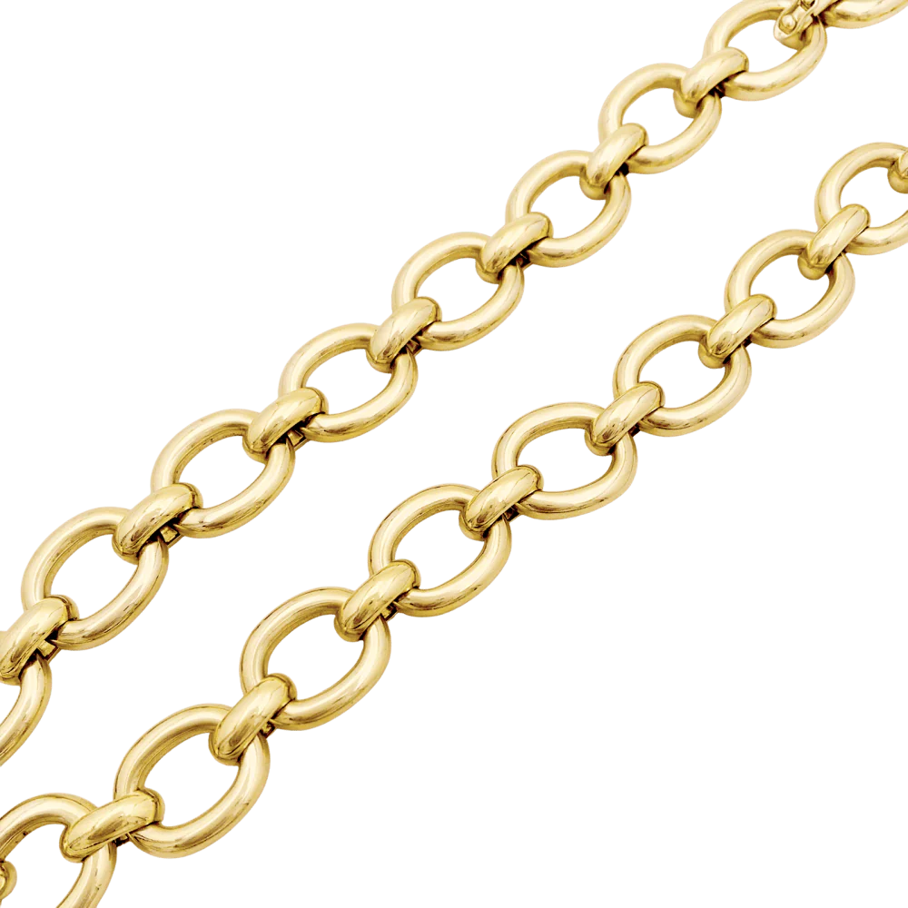 Collier Cartier, "Baignoire", or jaune. - Image 5