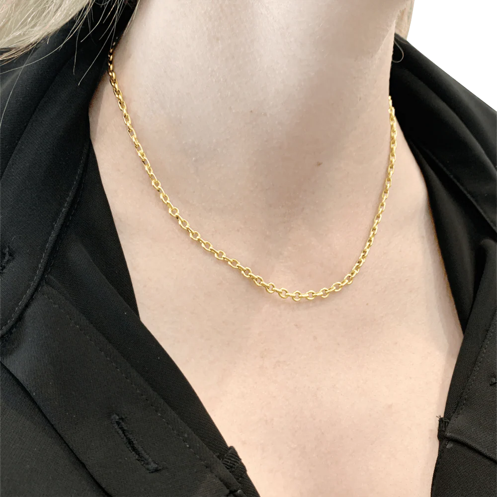 Collier Chaumet, or jaune. - Image 5