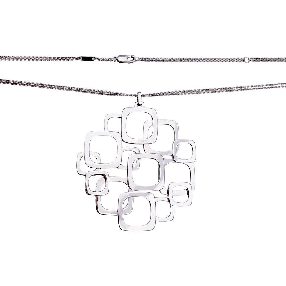 Collier Dinh Van, "Surimpression, or blanc. - Image 4