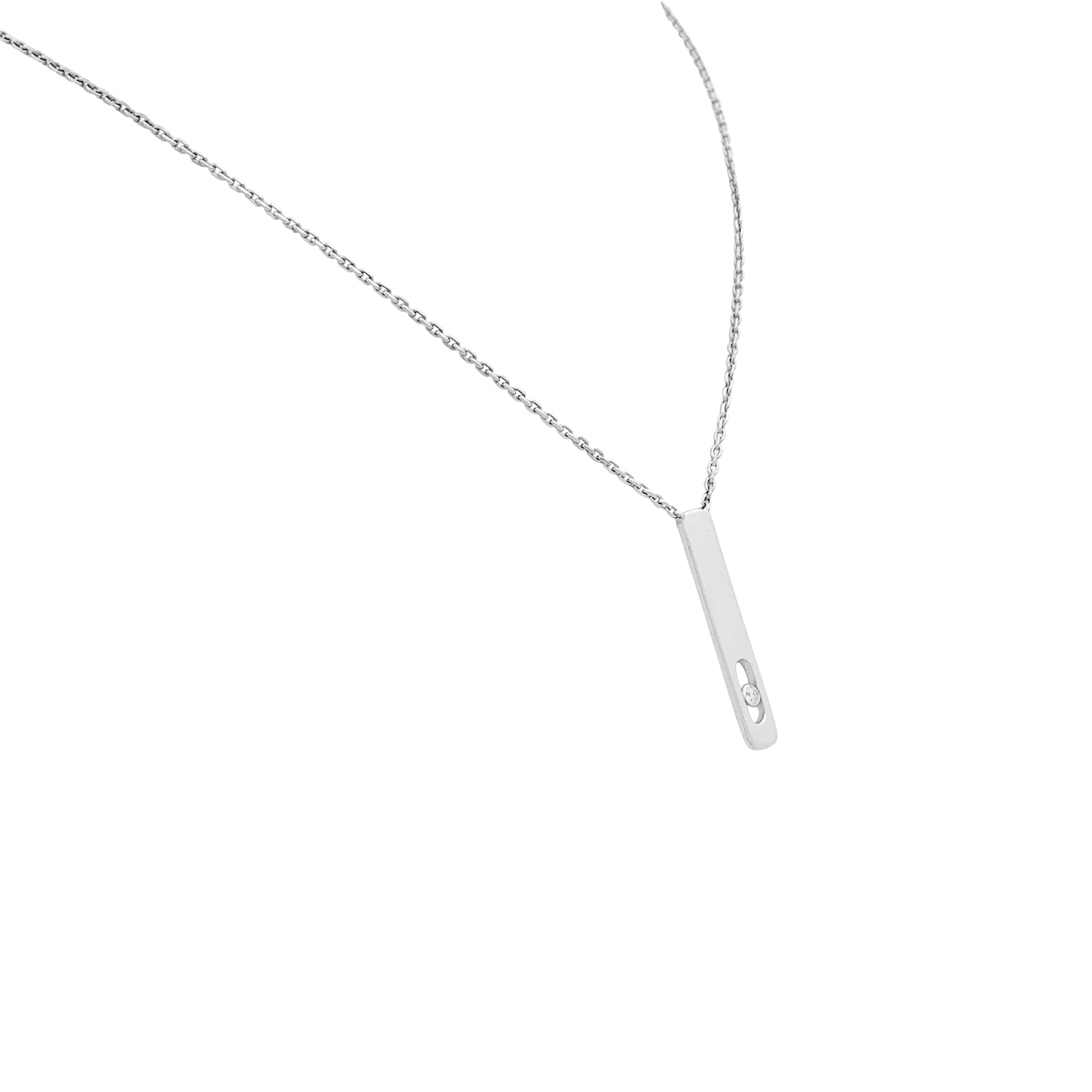 Collier Messika, "My First Diamond", or blanc, diamant. - Image 3