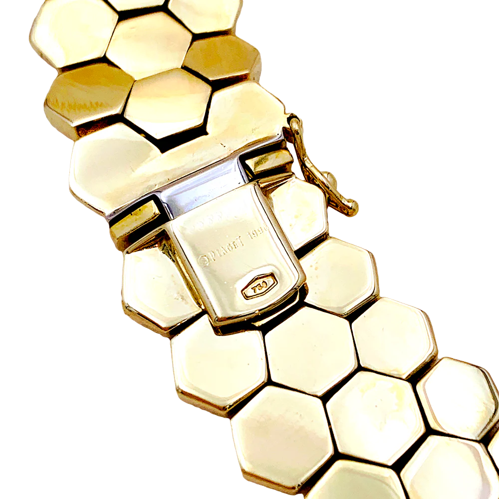 Collier Piaget "Glancy" or jaune, diamants. - Image 3