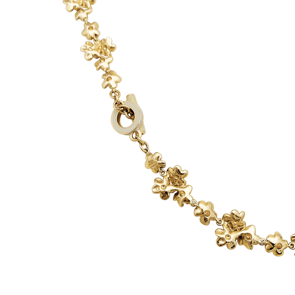 Collier Roberto Coin, émail, diamants. - Image 4
