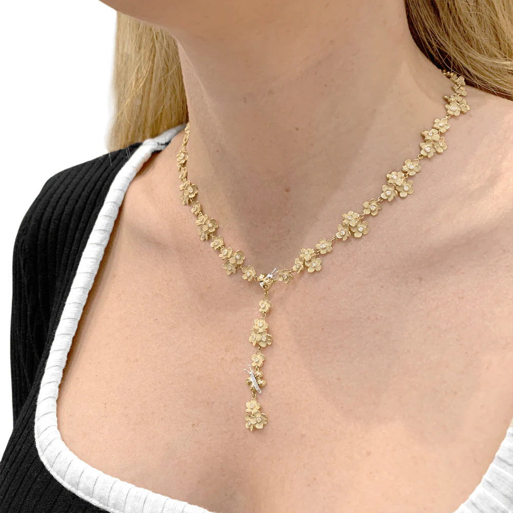 Collier Roberto Coin, émail, diamants. - Image 5