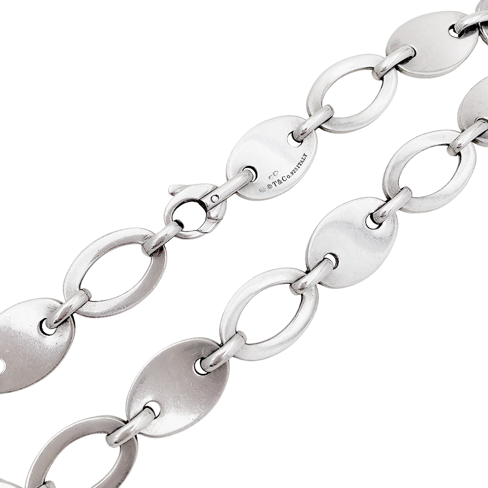 Collier Tiffany & Co. argent. - Image 2