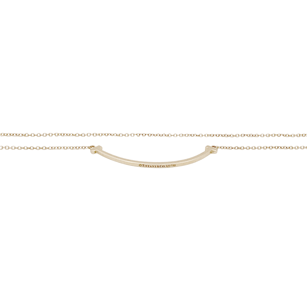 Collier Tiffany & Co., "Tiffany T Smile", or jaune. - Image 2