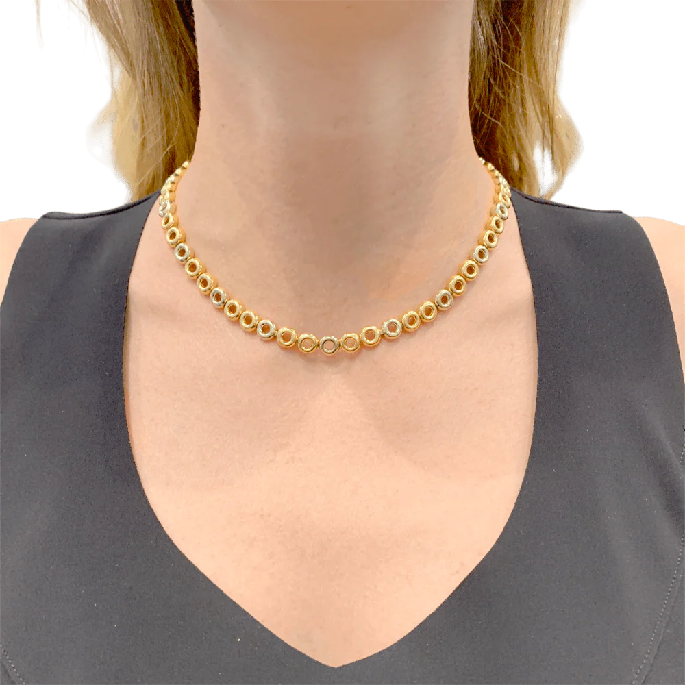 Collier trois ors. - Image 5