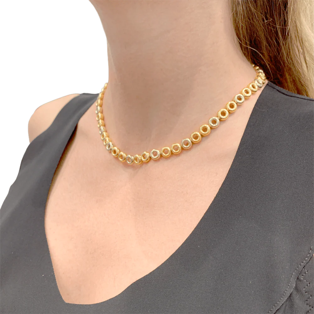 Collier trois ors. - Image 6