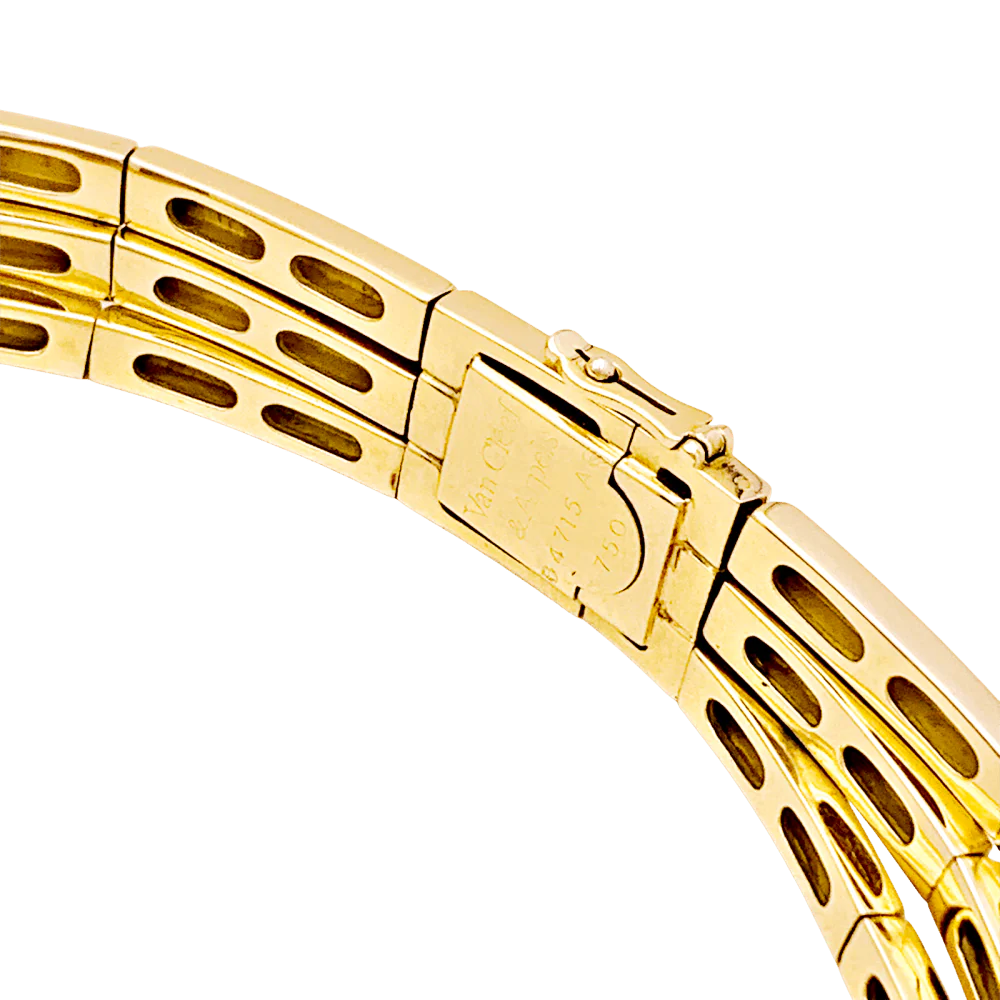 Collier Van Cleef & Arpels, or jaune et diamants. - Image 5