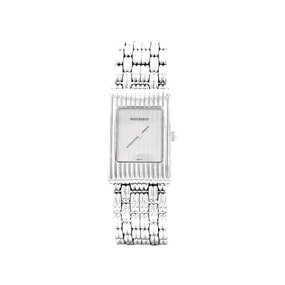 Montre Boucheron, "Reflet", acier.