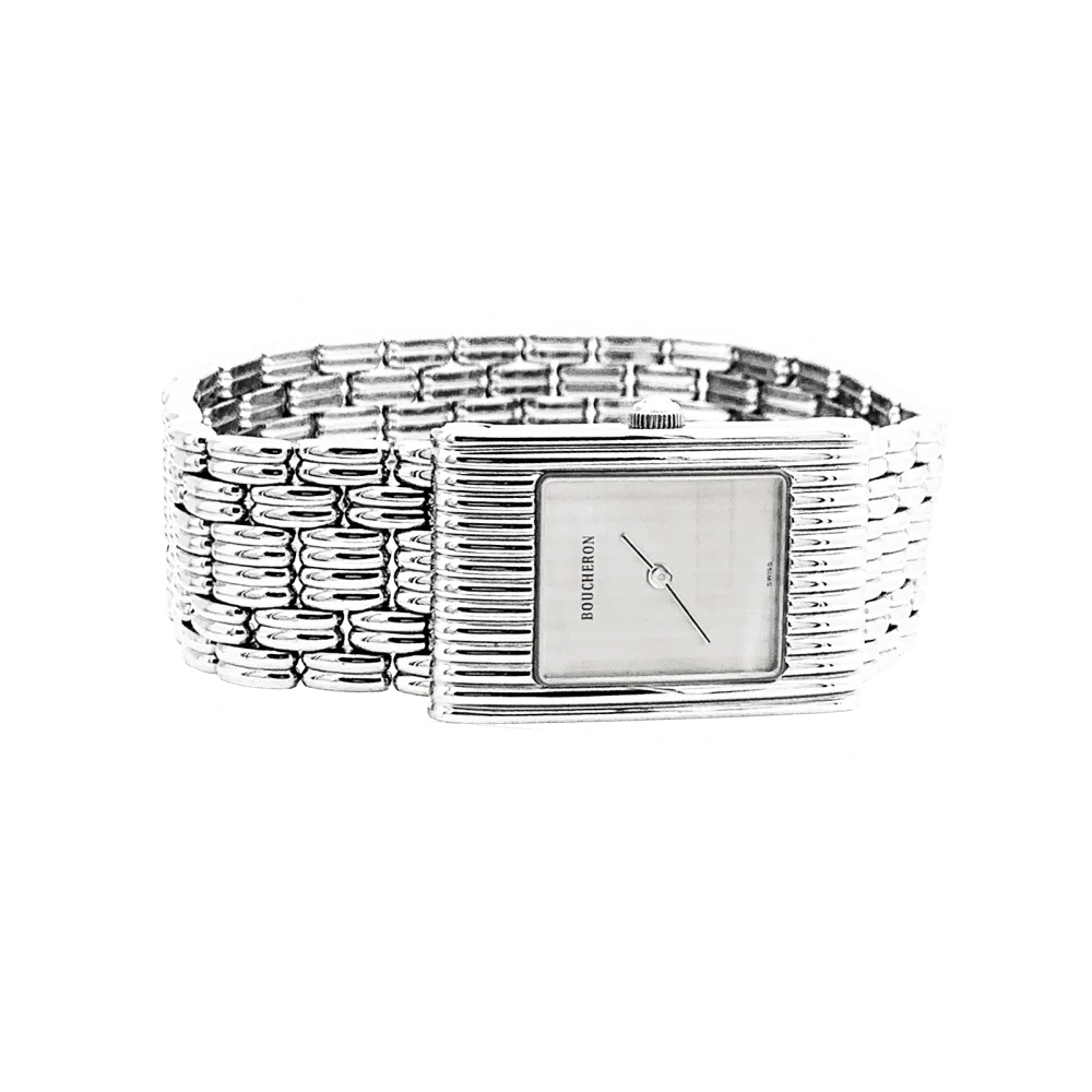 Montre Boucheron, "Reflet", acier. - Image 2