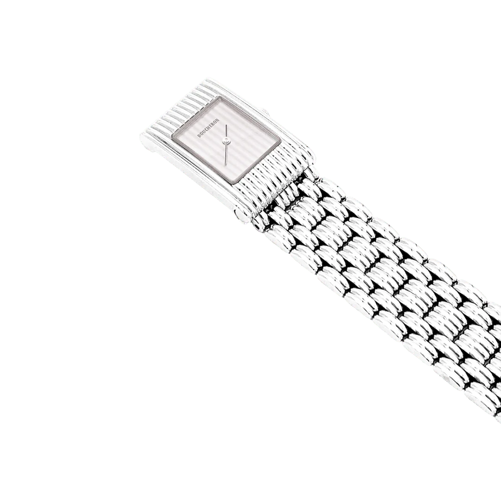 Montre Boucheron, "Reflet", acier. - Image 3