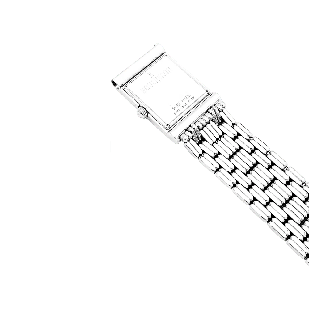 Montre Boucheron, "Reflet", acier. - Image 4