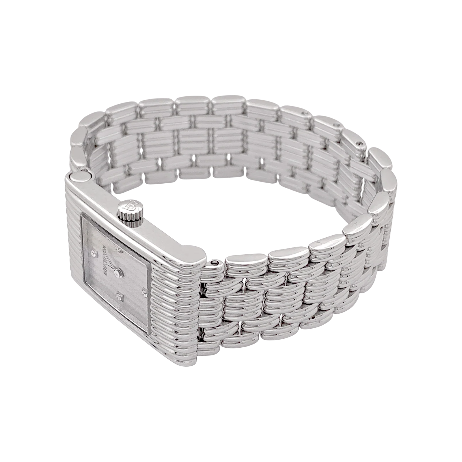 Montre Boucheron, "Reflet", acier. - Image 2