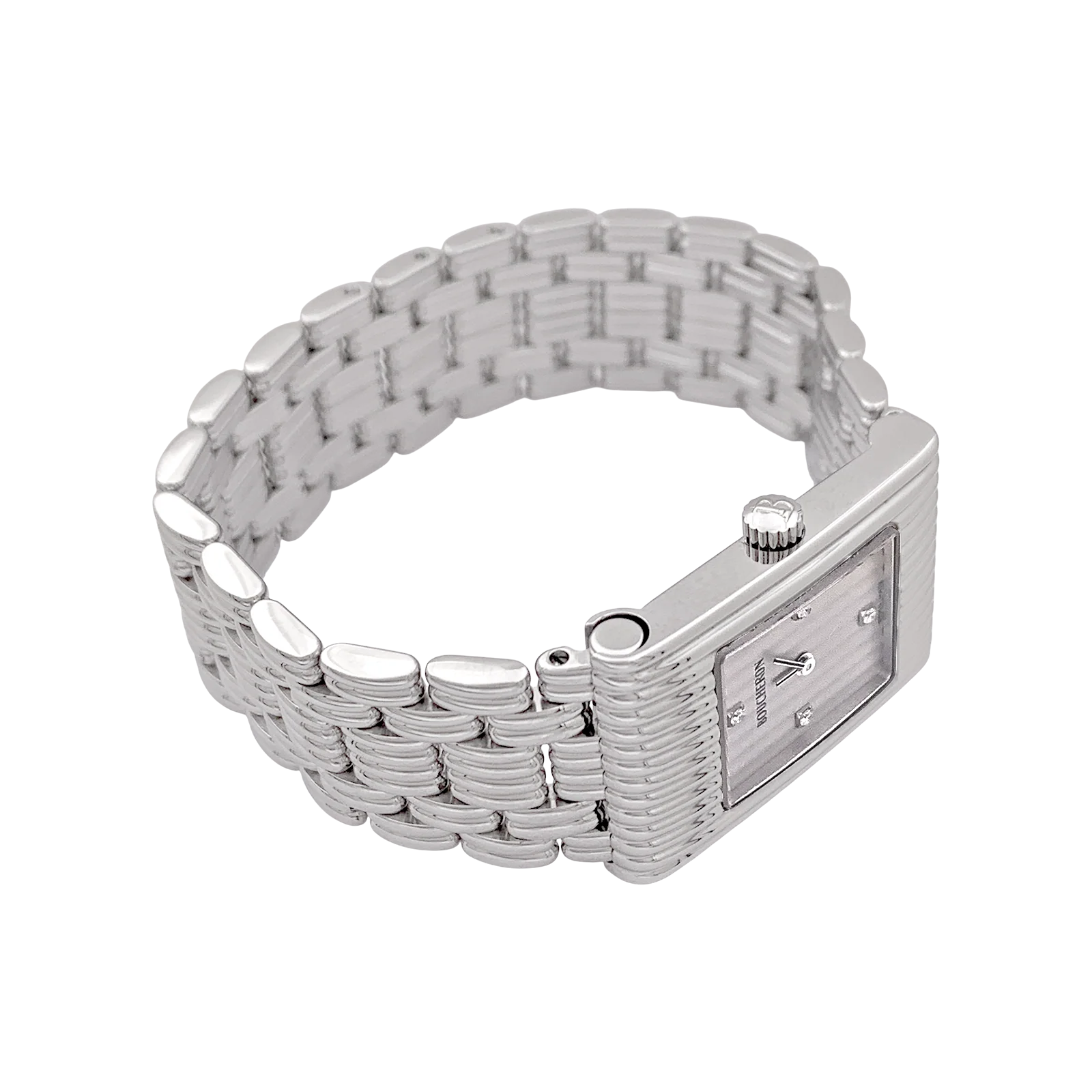 Montre Boucheron, "Reflet", acier. - Image 4