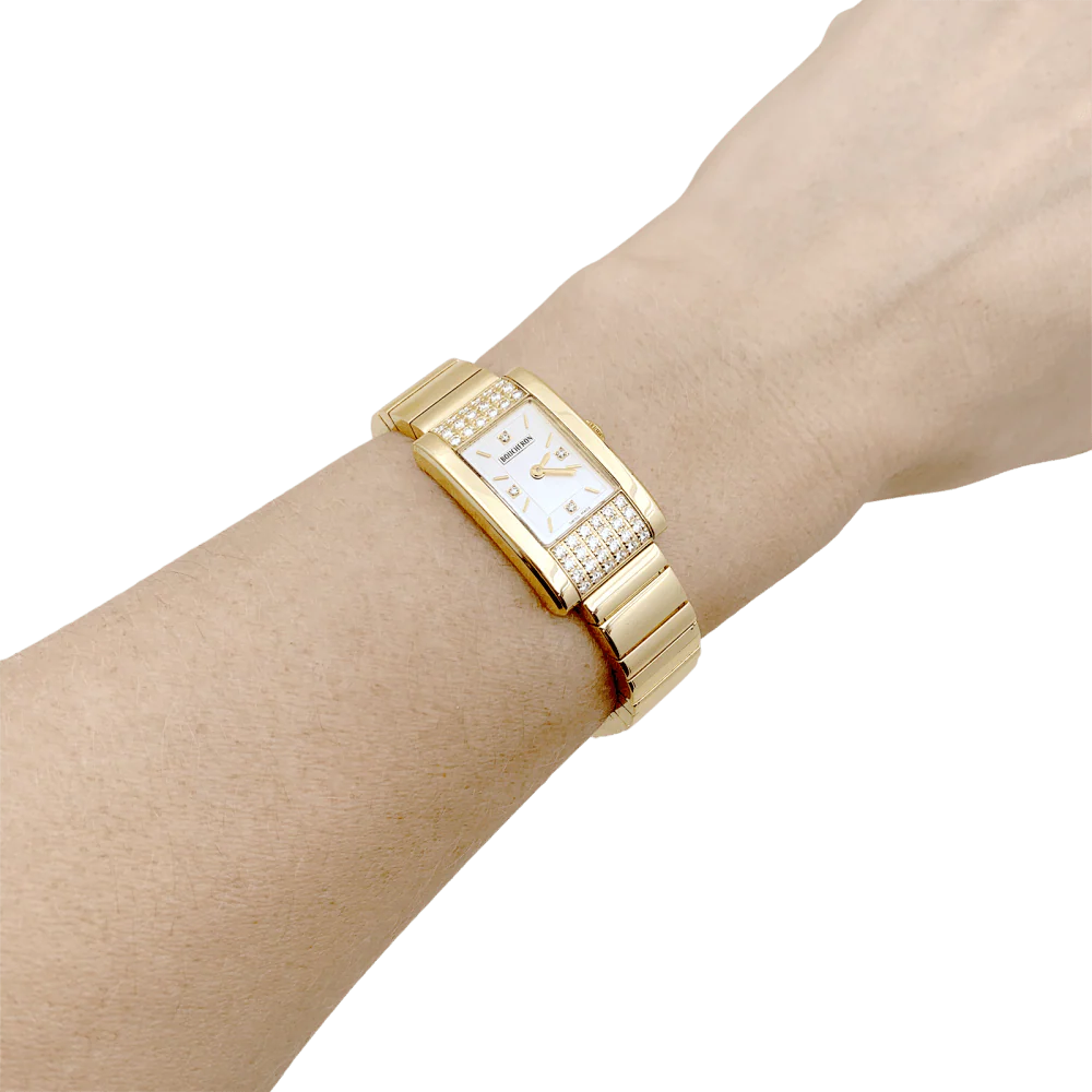 Montre Boucheron « Reflet Icare », or jaune, diamants. - Image 5