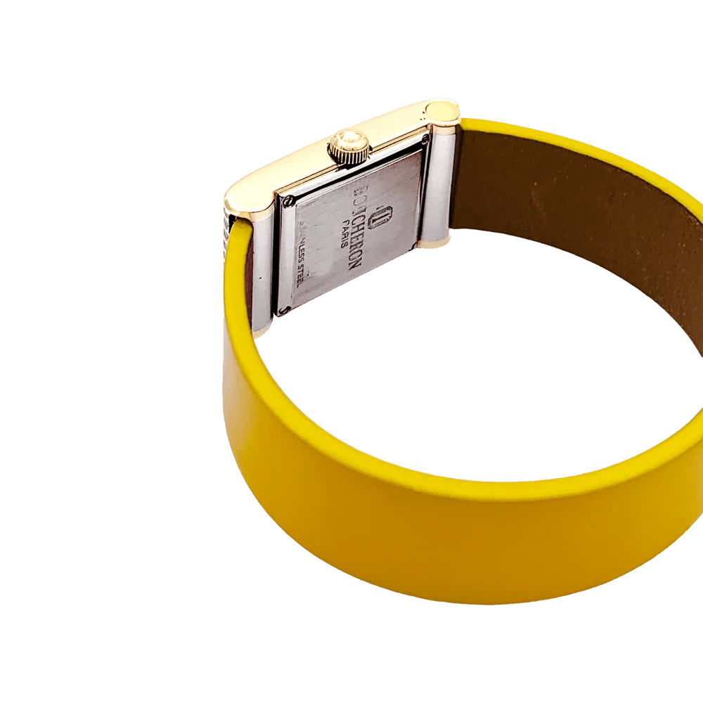 Montre Boucheron, "Reflet", or et acier. - Image 3