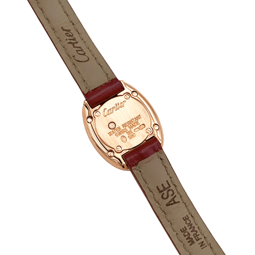 Montre Cartier, "Mini Baignoire", or jaune. - Image 2
