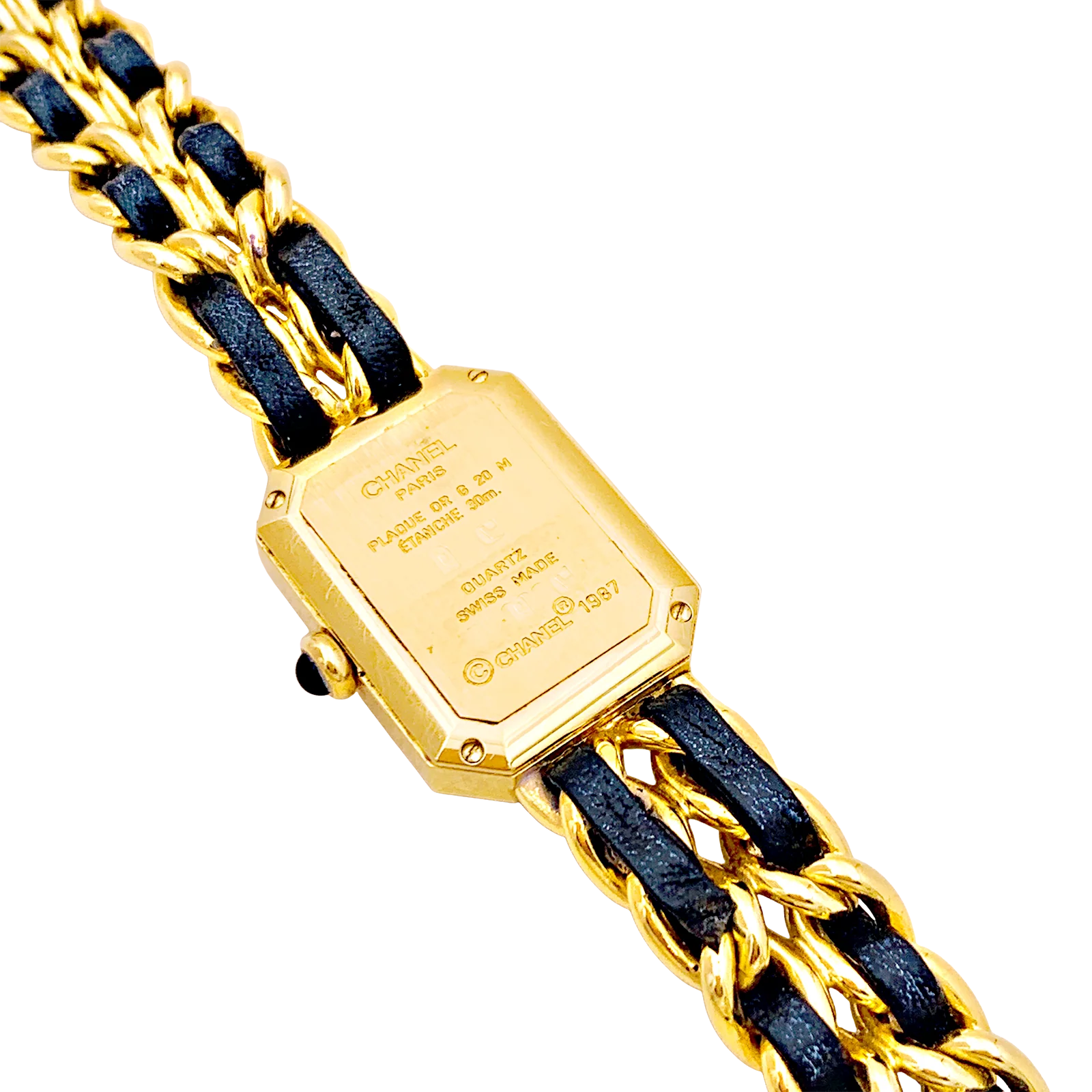 Montre Chanel, "Première", plaqué or. - Image 5