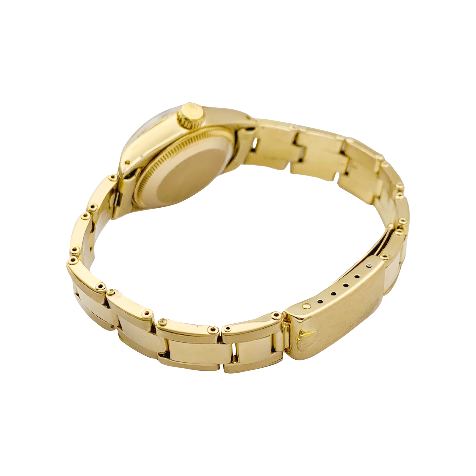 Montre Femme Rolex, "Oyster Perpetual Datejust", or jaune. - Image 4
