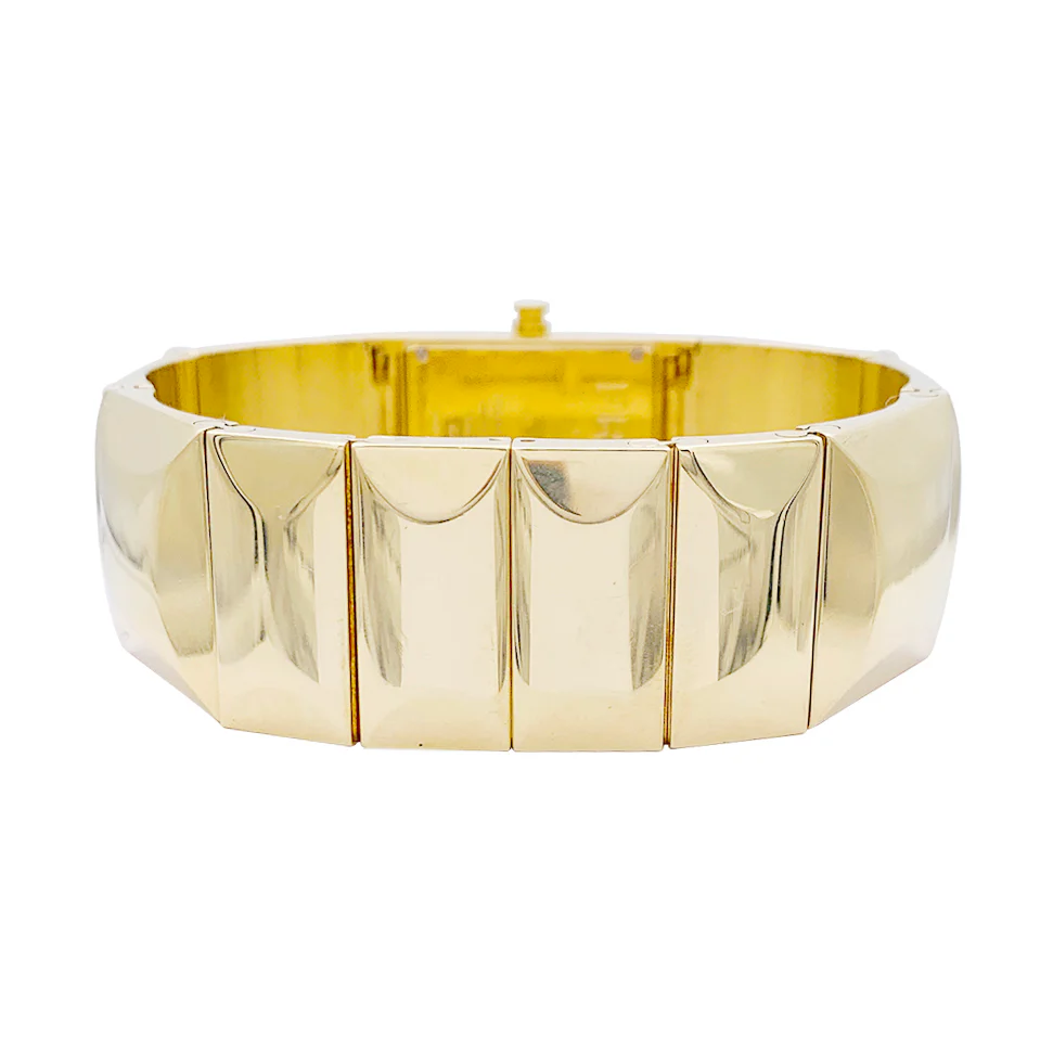 Montre Fred, "Cut", or jaune. - Image 6