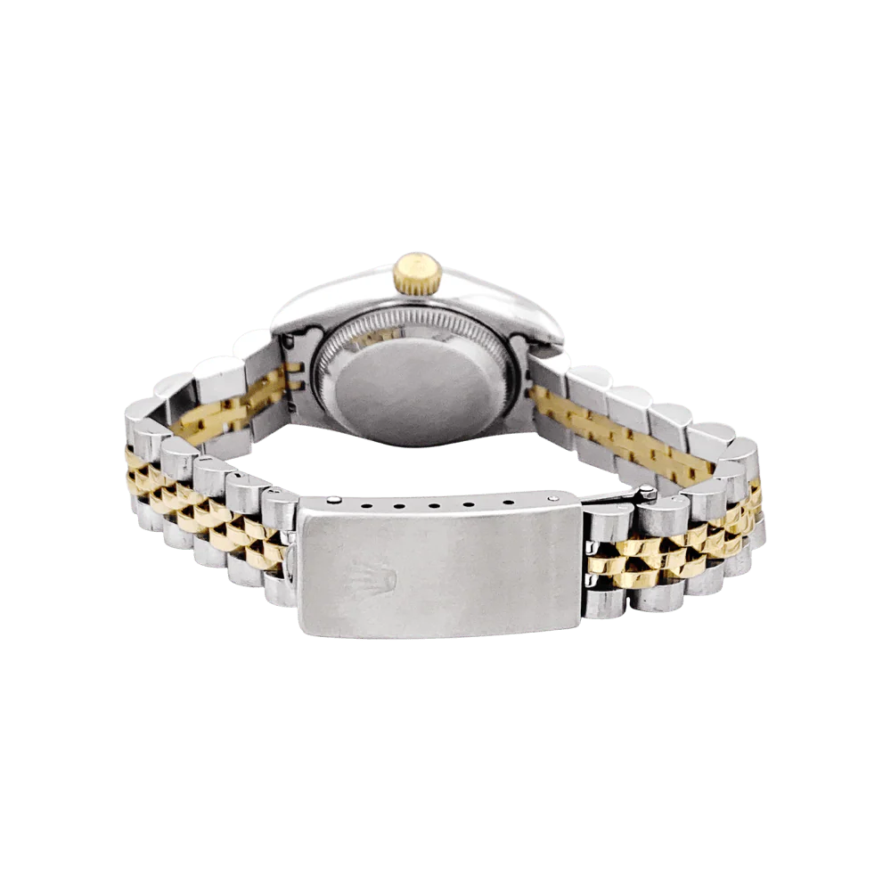 Montre Rolex, "Oyster Perpetual Lady-Datejust", acier et or jaune. - Image 5
