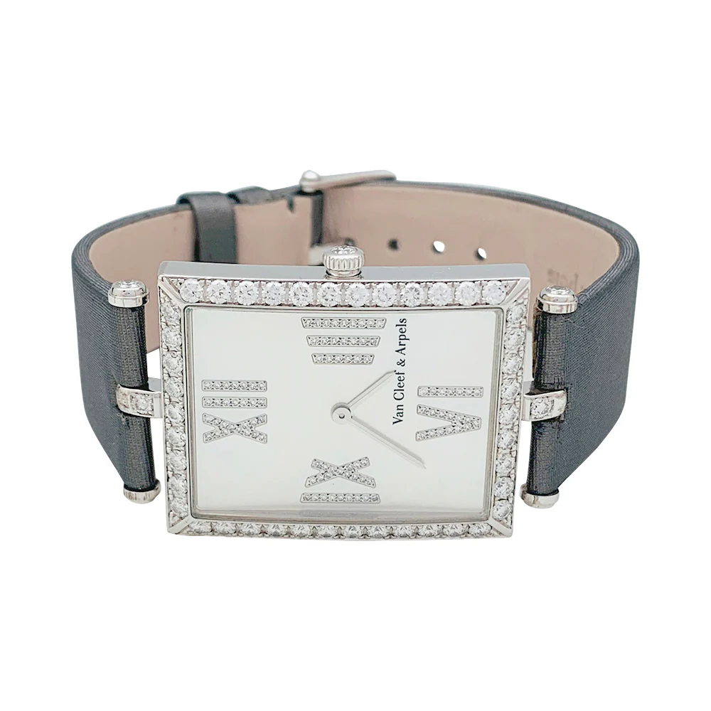 Montre Van Cleef & Arpels Classique Arpels or blanc et diamants - Image 3