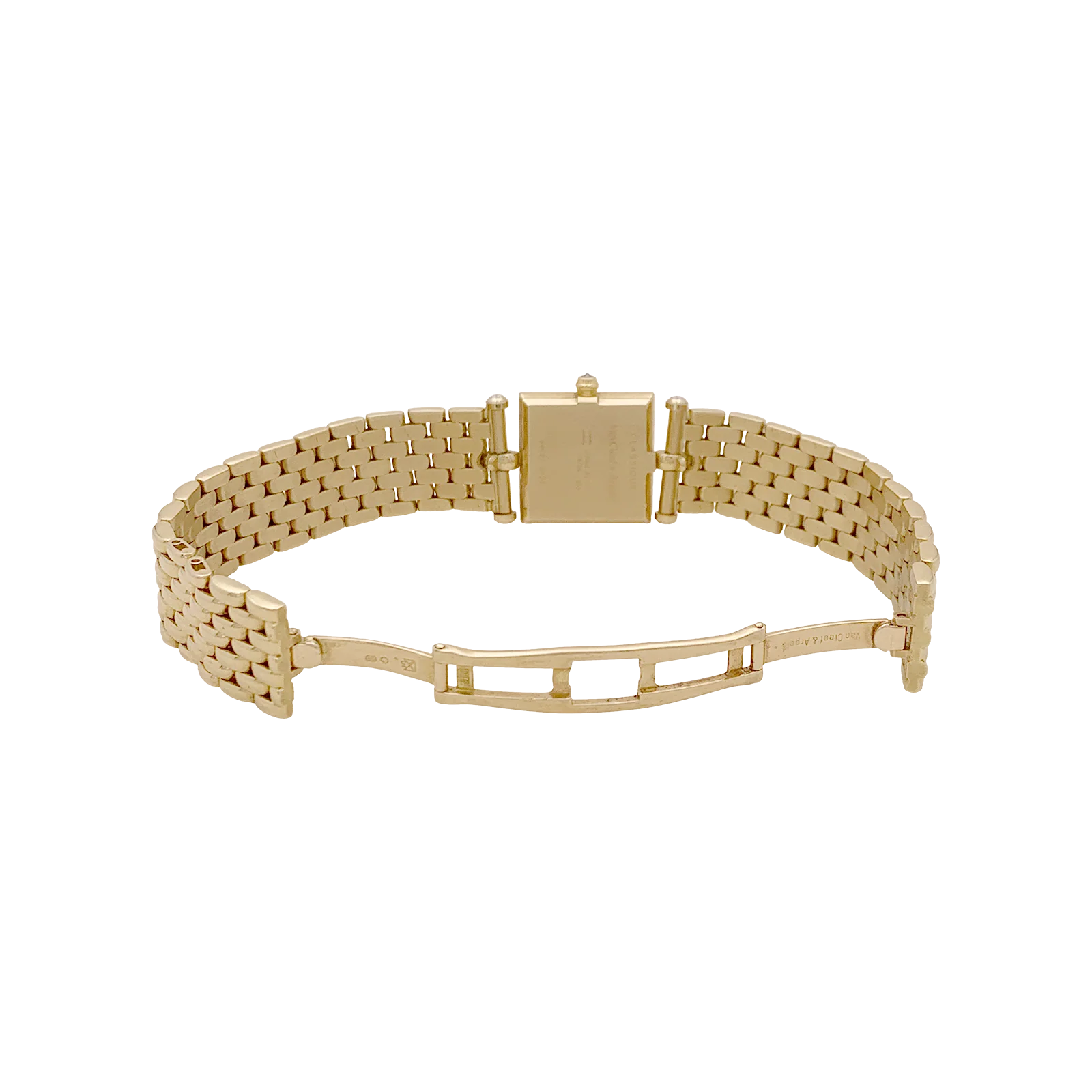 Montre Van Cleef & Arpels, "Classique", or jaune et diamants. - Image 5
