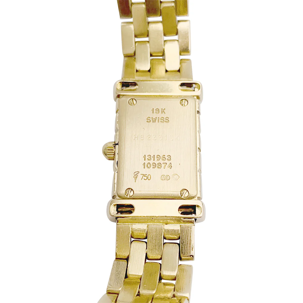 Montre Van Cleef & Arpels, "Façade", or jaune. - Image 7