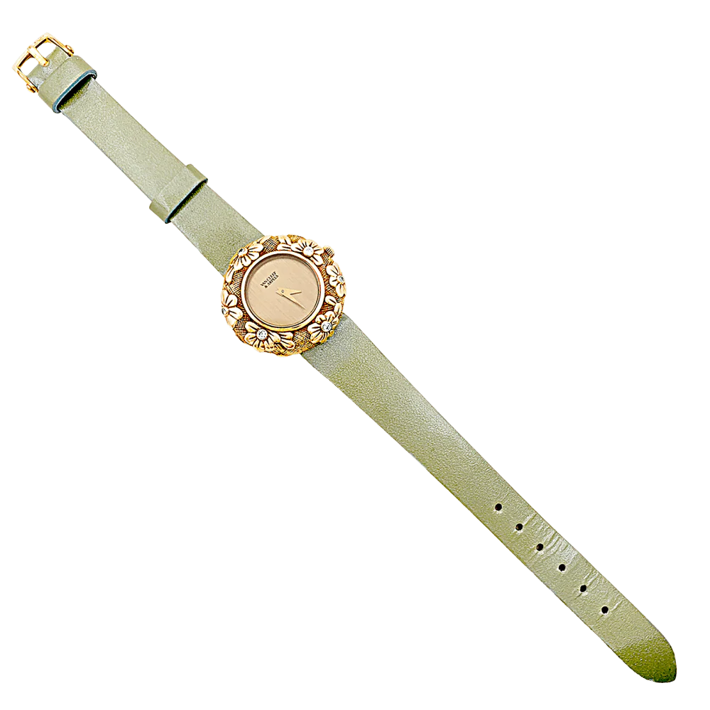 Montre Van Cleef & Arpels, "Tess", or jaune et diamants. - Image 2