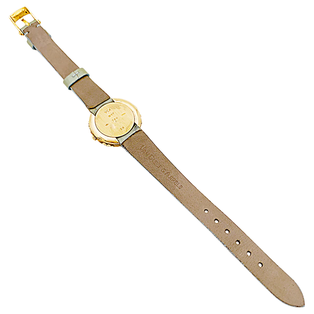 Montre Van Cleef & Arpels, "Tess", or jaune et diamants. - Image 3