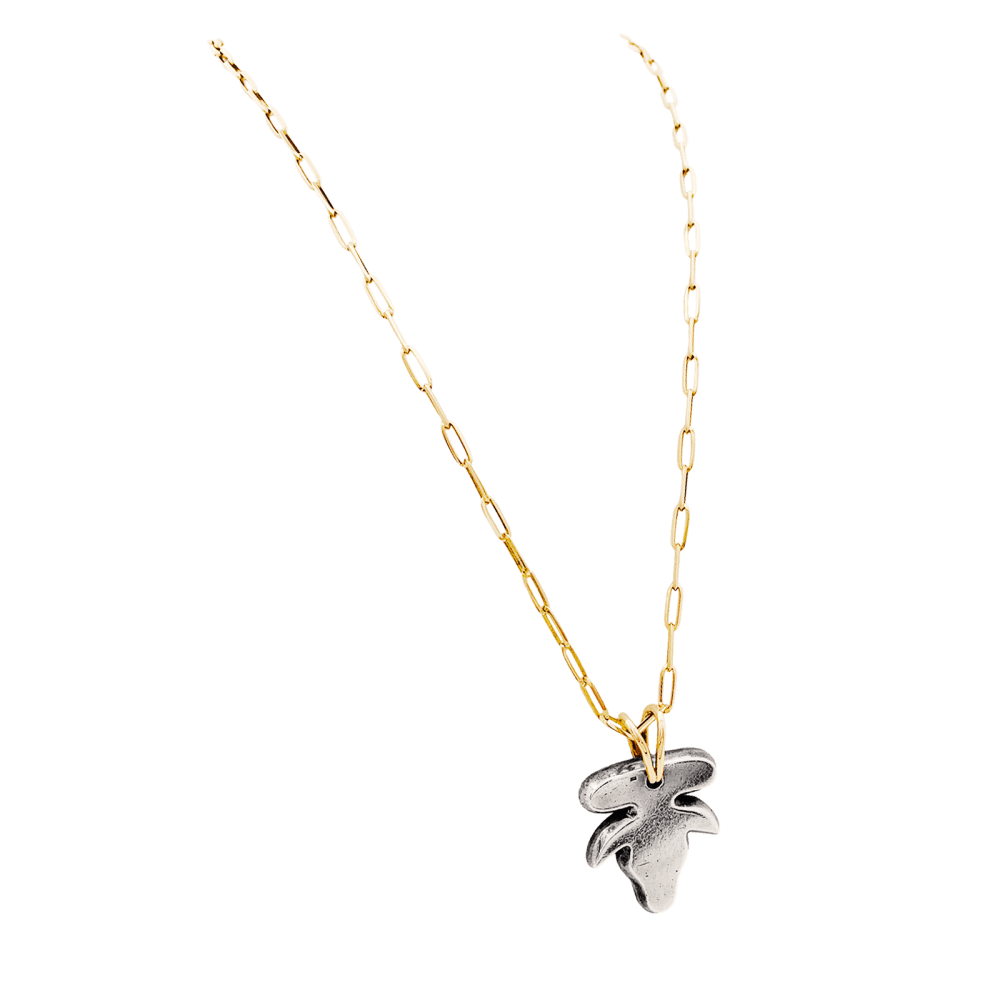 Pendentif Zolotas, argent, or jaune. - Image 2