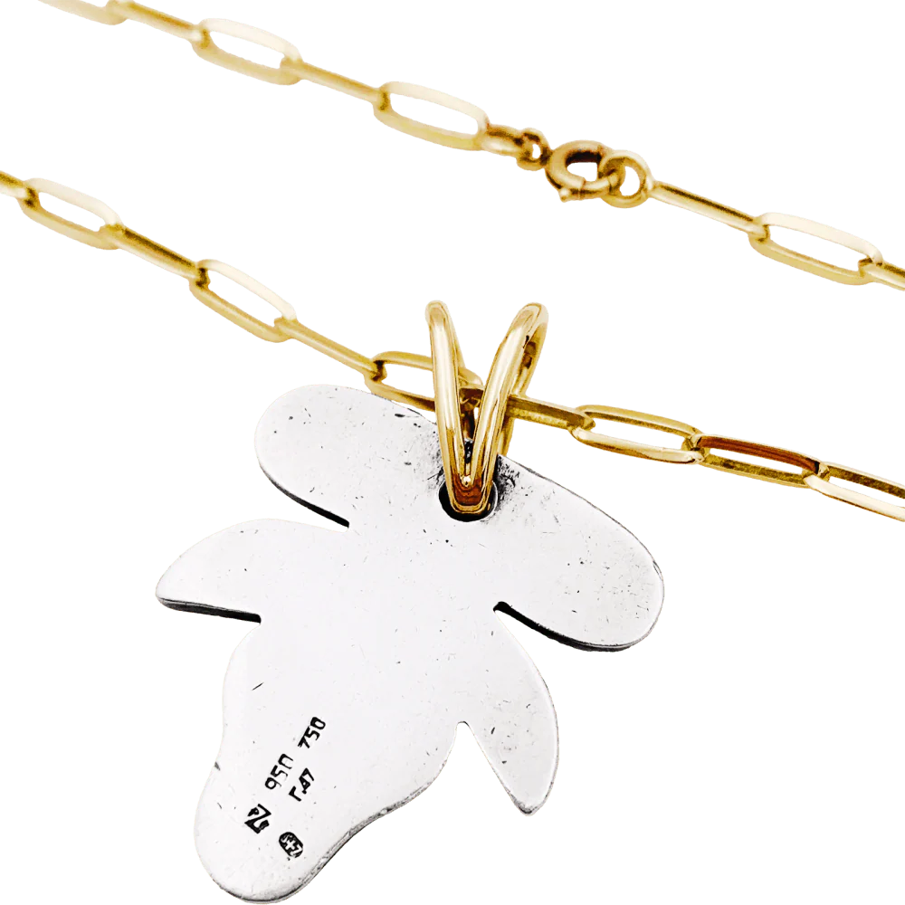Pendentif Zolotas, argent, or jaune. - Image 4