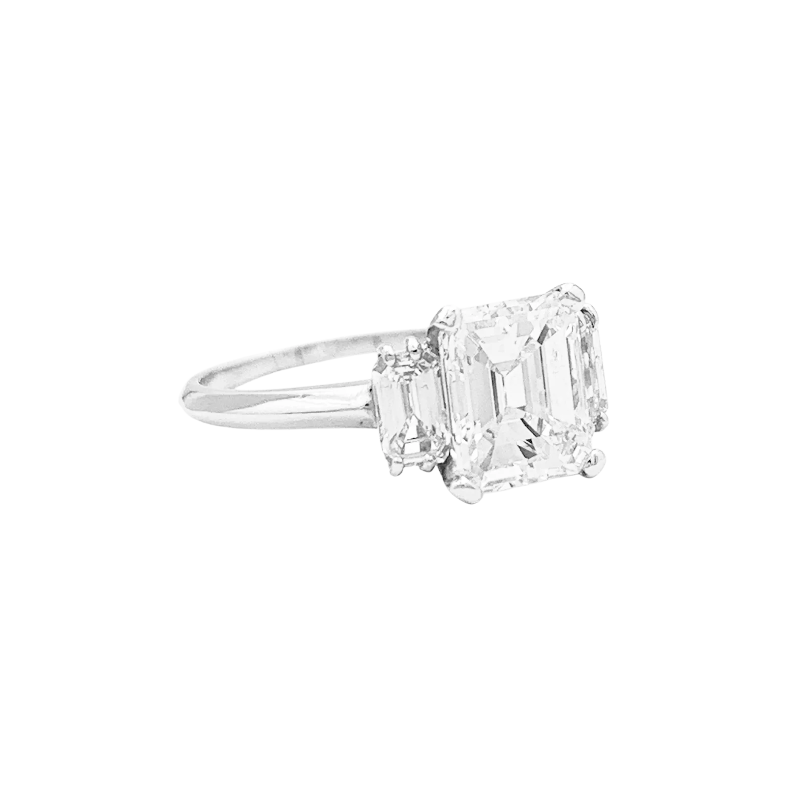 Solitaire en or blanc, diamant 1,92 cts. - Image 4
